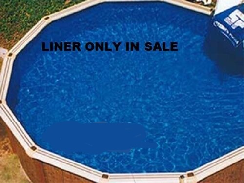 ROUND ABOVE GROUND POOL LINER 15x54 (4.5 X 1.37) all brands SKY or DARK blue